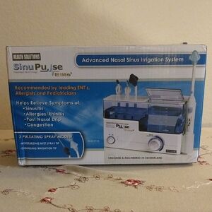 Pulse Elite Nasal Irrigation System - White